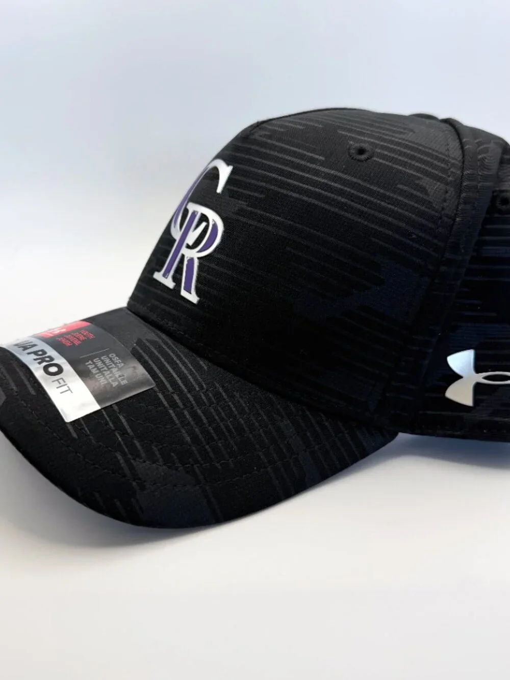 Colorado Rockies Under Armour Youth Camo Snapback Hat - New with Tags